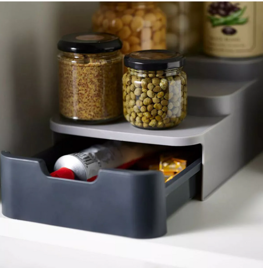 CupboardStore™ Organizador de 3 niveles para cocina