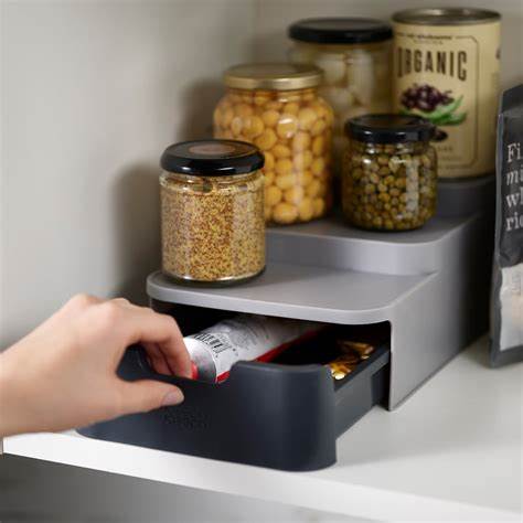 CupboardStore™ Organizador de 3 niveles para cocina