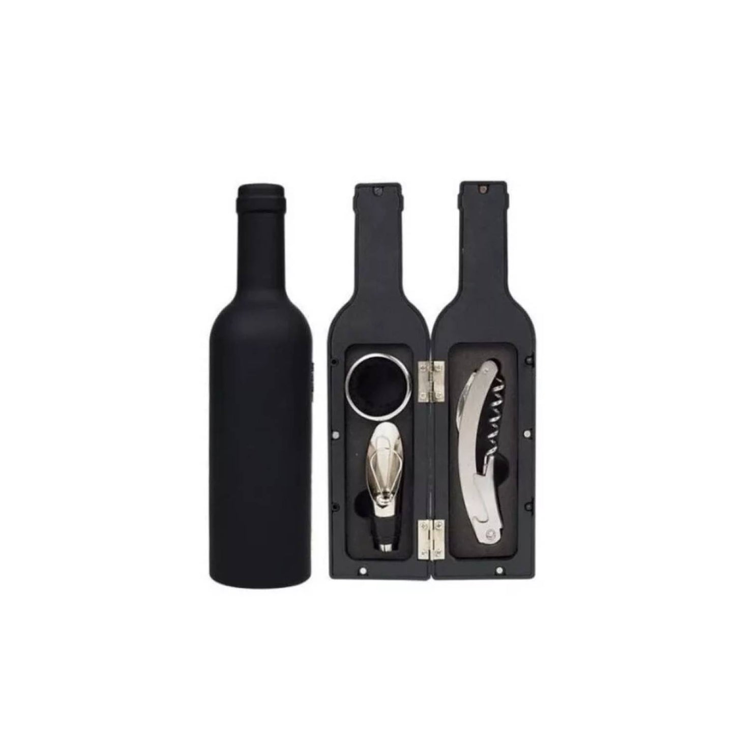 Set Kit De Vino Sacacorchos Descorchador