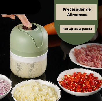 Picadora y Cortadora de Alimentos Eléctrica