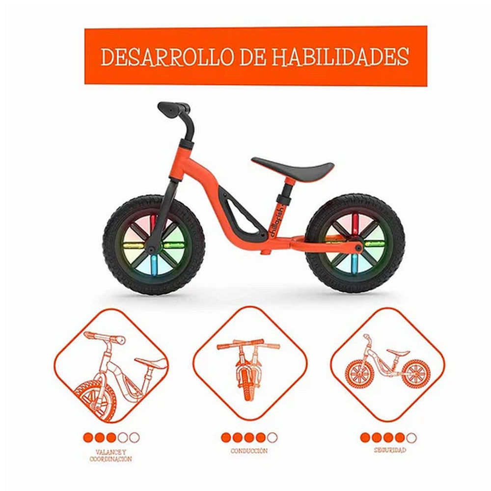 BICICLETA DE APRENDIZAJE CHARLIE GLOW