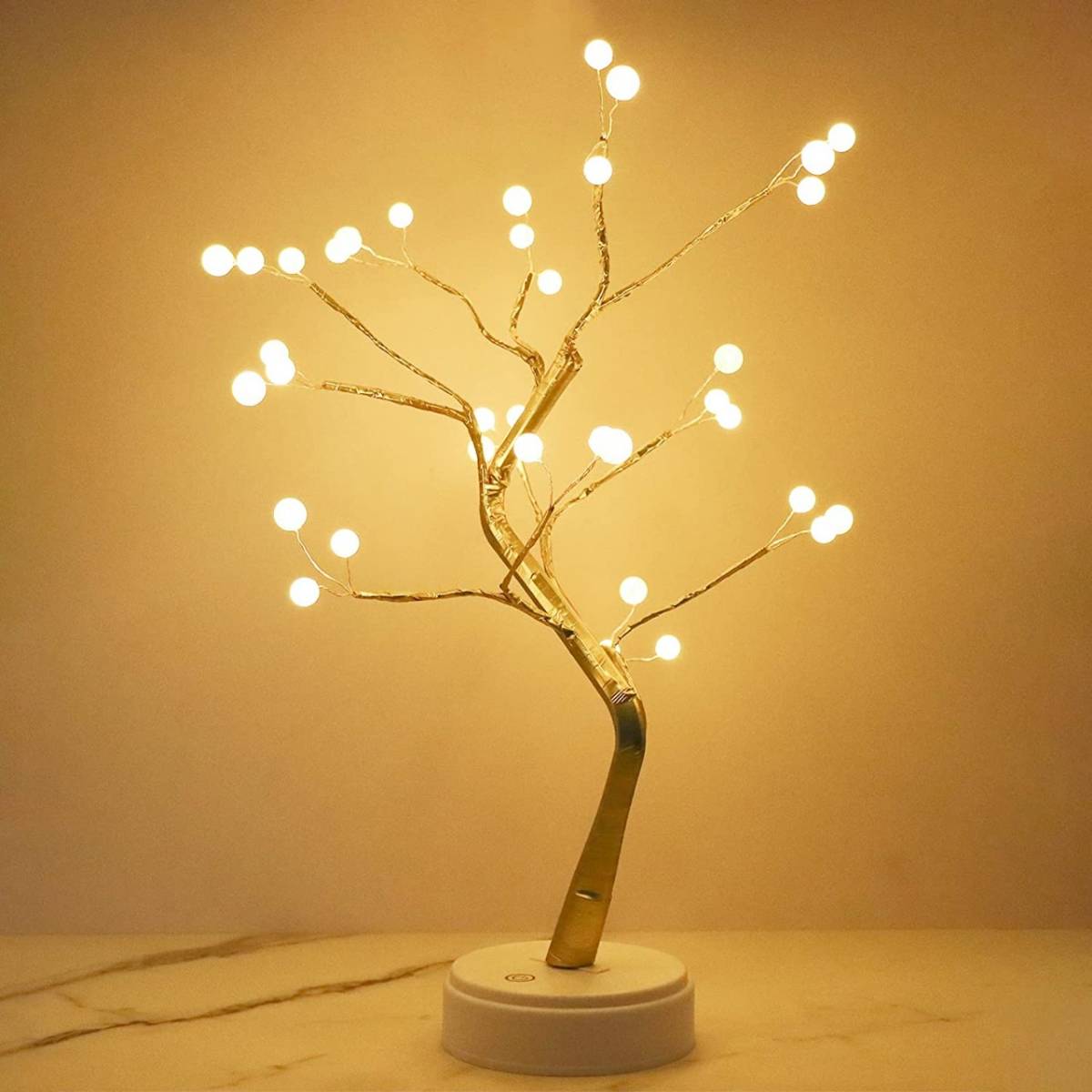 ARBOL BONSAI LED ESFERA 50 CMS